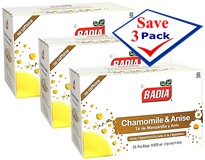 Badia Chamomile And Anise 25 Tea Bags Pack of 3
